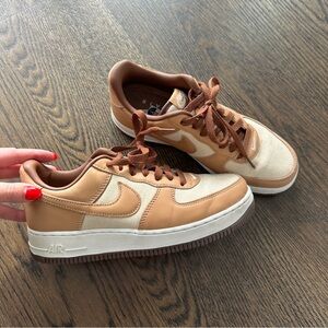 Nike🤎 Air Force 1 Low - Acorn - Men’s Size 7 / Womens 8.5